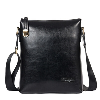 

DANJUE men's shoulder bag leisure Messenger bag male bag daily bag 8007 black