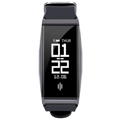 

Gang Sen GASON smart bracelet heart rate blood pressure sleep monitoring sports bracelet men&women step waterproof 50 m call micro-channel content vibration reminder silver