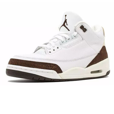 

Nike Air Jordan AJ3 Для Мужчин's Баскетбольные кеды спортивные Спортивная обувь "Мокко" 136064-122 Joe 3 мокко