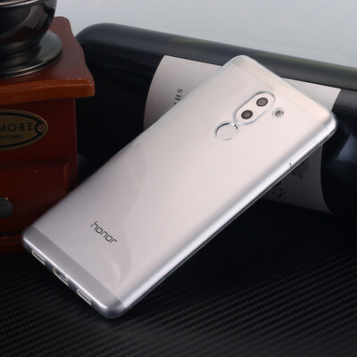 

For Huawei Honor 6X Ultra Slim Thin TPU Transparent Case Clear Cover Soft Skin
