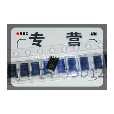 

Free shipping 100pcs TVS SMD TVS Diodes SMAJ6.0A 6.0V 400W DO-214AC SMA making AG