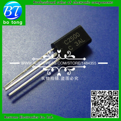 

Free Shipping 200pcslot 2SC2500 C2500 NPN 2A30V TO-92L triode transistor