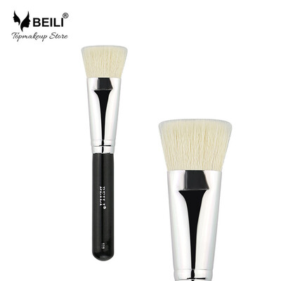 

BEILI 109 # Роза Золотисто-черный розовый козел Синтетический состав волос Контурная единственная макияжная кисть