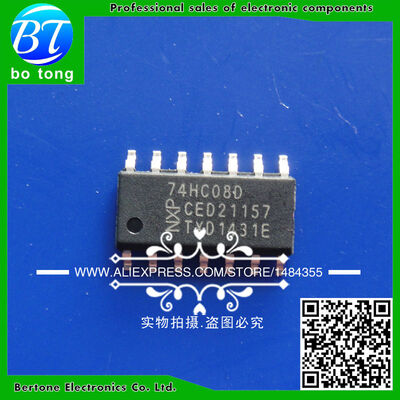 

Free shipping 100PCS 74HC08D 74HC08 SN74HC08D SOP-14