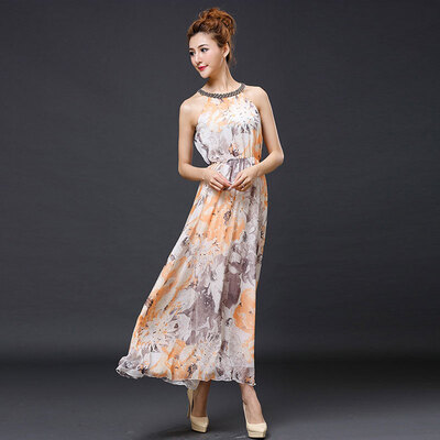 

Lovaru ™Новый 2015 мода печатных рукавов платье для пляжа простые мода досуг стиль