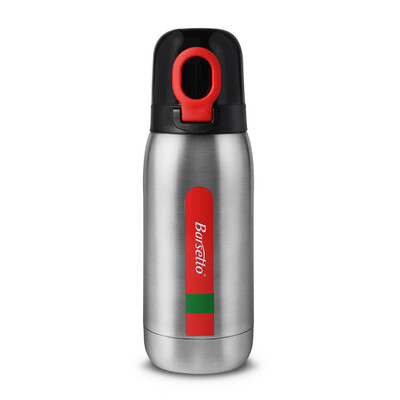 

Barsetto Travel Water Bottle Portable Leak Proof Double Stainless Steel Structure for Hot&Cold 12 oz by Barsetto