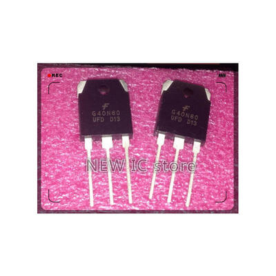 

50pcs SGH40N60UFD G40N60UFD SGH40N60 G40N60 40N60 Manu: FairchildEn Package: TO-3P 600V 40A Ultra-Fast IGBT