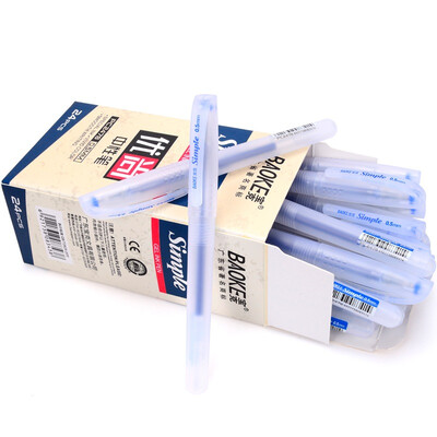 

BAOKE BAOKE PC2478 excellent yet neutral pen 05mm blue 24 box