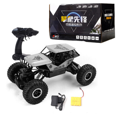 

Rc Car 4CH 4WD Rock Crawlers 4x4 Driving Car Double Motors Drive Bigfoot Car Remote Control Car Model Off-Road Vehicle Toy