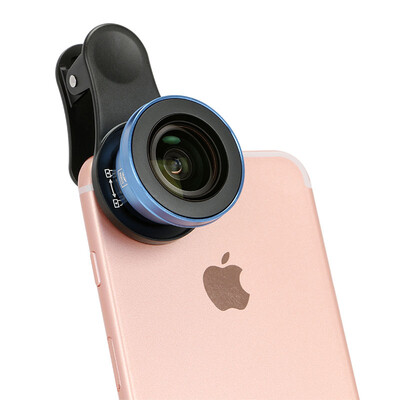 

Объектив оптического телефона SIRUI iphone Apple Android Phone Универсальная зеркальная камера Внешняя камера Широкоугольный объектив Blue