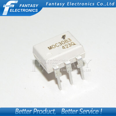 

50PCS MOC3083 DIP6 DIP new&original IC free shipping