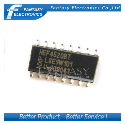 

50PCS HEF4520BT SOP14 HEF4520 SOP HCF4520 SMD CD4520BM new and original IC free shipping