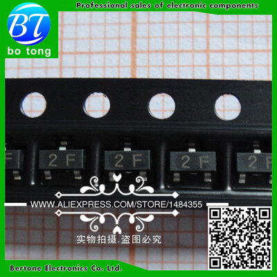 

Free shipping 200pcs/Lot MMBT2907 2F MMBT2907ALT1G Transistors PNP 60V 0.8A SOT-23