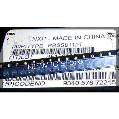 

3000pcs/lot PBSS8110T 215 TRANS NPN 100V 1A SOT23 PBSS8110T 2 8110T 2 PBSS8110 8110T 21 PBSS811 8110T 215