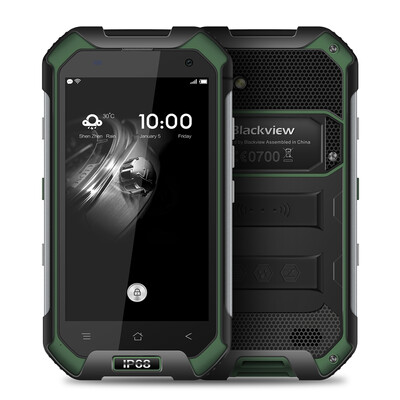 

Blackview BV6000 4,7-дюймовый 4G смартфон Android 7.0 MTK6755 64-бит Octa Core 2.0GHz 3GB RAM 32GB ROM 5MP + 13MP-камеры IP68