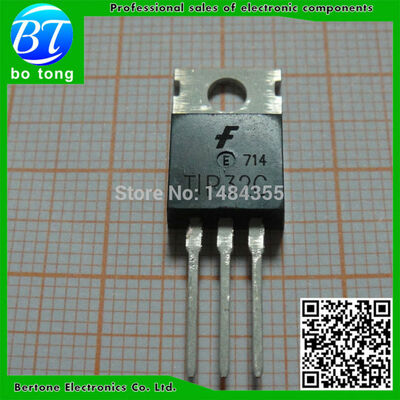 

Free shipping 10pcs/lot TIP32C TIP32 TRANS PNP 100V 3A TO-220 IC
