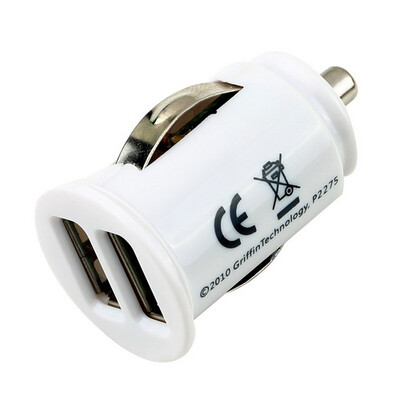 

Новый автомобиль сигарет Powered двойной 2 порта USB Автомобильное зарядное устройство для iPad для iPhone 4G и 4S с