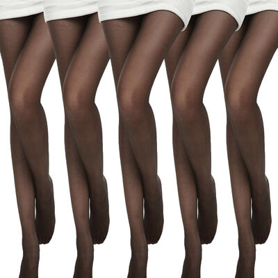 

Antarctic stockings female anti-hook wire 5 pairs of 15D Ms ultra-thin stockings sexy sexy women&39s pantyhose NYX-15D-5 double pantyhose black 5 double