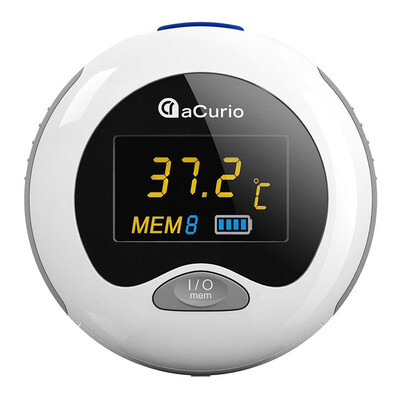 

ACurio AT-601 Infrared Thermometer LCD Digital Baby Ear Thermometer -White