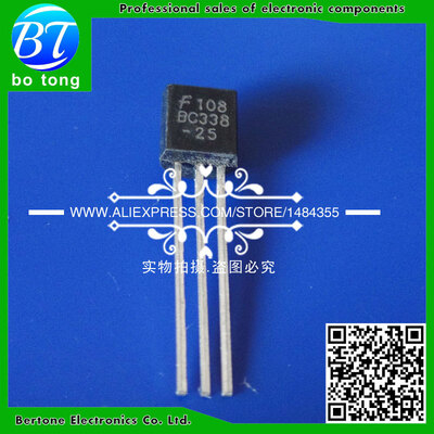 

100pcs free shipping BC338-25 BC338 TO-92 Bipolar Transistors