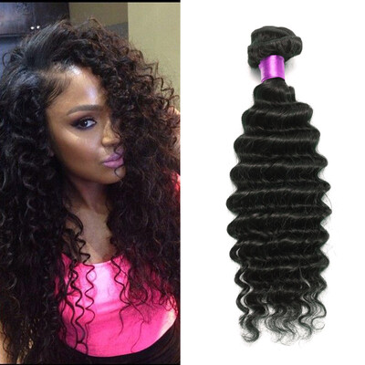 

Brazilian Deep Wave Virgin Hair Brazilian Hair Bundles 4pcs lot100% Curly Virgin Hair Factory Selling Cheap Deep Wave Curly Weave