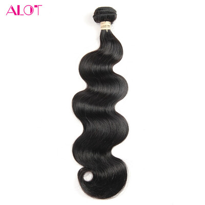 

Alot Malaysian Human Hair Bundles body wave 1pc Hair Natural Color 8 to 28 inch 100% Virgin Human Hair Extensions
