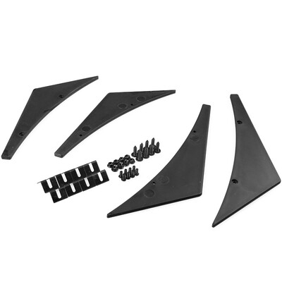 

Ryanstar racing new carbon flexible universal Front Bumper Canard front bumper lip kit