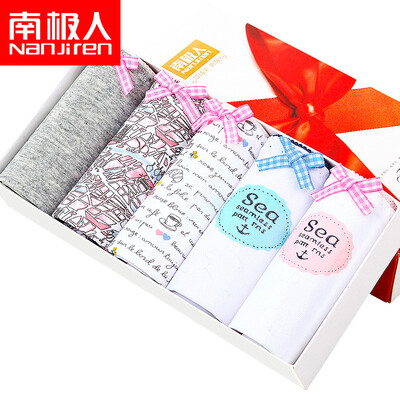 

Антарктические (Nanjiren) Г-жа треугольник белье сексуальные кружевные трусики большого размера нижнего белья 4 Gift Box код L