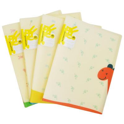 

Miki SUNWOOD A4 Student-specific papers single folder folder ST3931 color random student stationery