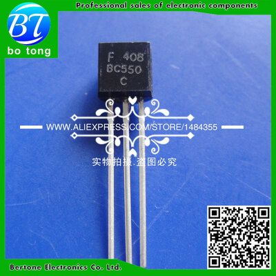 

200PCS free shipping BC550C BC560C BC550 BC560 TO-92 (100PCS* BC550+100PCS* BC560 ) Bipolar Transistors - BJT NPN