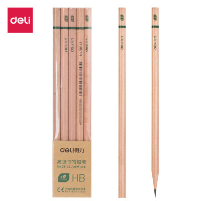 

Deli deli hexagonal bar HB log pencil 10 box 58143