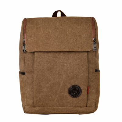 

High Quality Mens Backpacks men solid zipper cover vintage canvas backpack bag mochilas masculinas rucksack bagpack school bags