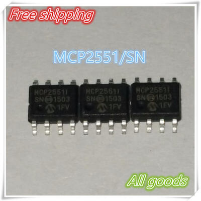 

100PCSLOT MICROCHIP MCP2551-ISN MCP2551-I MCP2551 SOP-8 High speed CAN transceiver 100 Brand New&Original