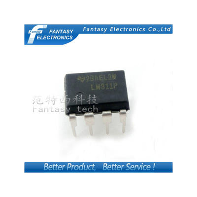 

50PCS LM311P DIP8 LM311 DIP DIFFERENTIAL COMPARATORS WITH STROBES new&original IC free shipping