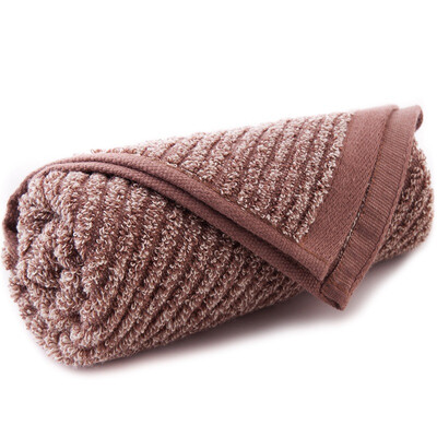 

Mr. Sanli fashion cotton towel brown coffee color