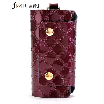 

(Svale) Candy серии кожаной лакированной кожи дамы ключ сумка 14-30751V фиолетовый