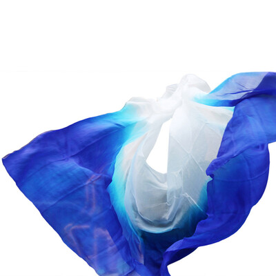 

Belly Dance Props Women Belly Dance Silk Veils 250270114cm Belly Dance Veil For Girls Belly Dance Silk Veils WhiteRoyal Blue