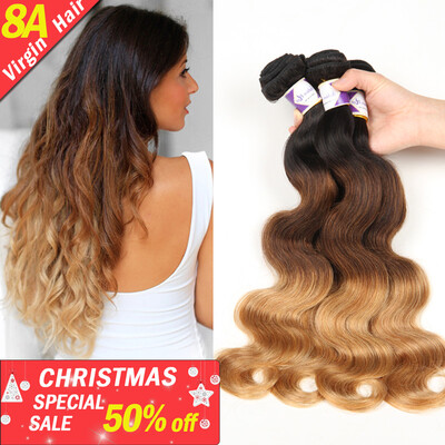 

Brazilian Virgin Hair Body Wave Ombre Brazilian Hair 4 Bundles Ombre Hair Extensions Human Hair Bundle Brazilian Virgin hair