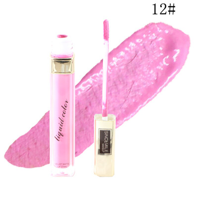 

SINCEMILE Imagic Lip Gloss Lip Stain Matte Liquid Lipstick With Waterproof Lasting Moisturizing Cosmetics PK Korean Makeup