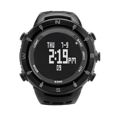 

EZON Многофункциональный альпинистские часы Мужские Цифровые Наручные часы Высотомер Барометр Компас Мужские спортивные часы