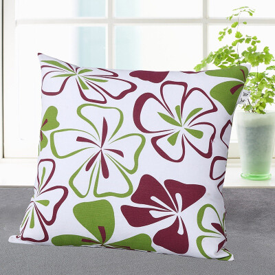 

Ivy pillow back pad with thick cloth to protect the waist neck pillowcase with pillow pillow office car nap trouble travel butterfly dance 46 * 46CM