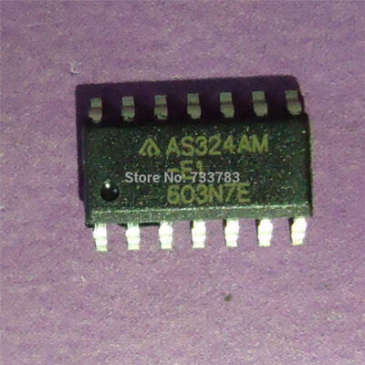 

10pcs/lot AS324AM-E1 AS324AM AS324 LOW POWER QUAD OPERATIONAL AMPLIFIERS