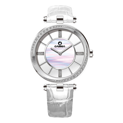 

New Luxury Brand Watches Women Elegance casual Ladies quartz wrist watch Leather strap Waterproof 100m 6603