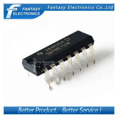 

10PCS SN74HC132N DIP14 SN74HC132 DIP 74HC132N 74HC132 new and original IC free shipping