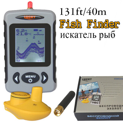 

Lucky ffw718 Глубина Sonar Рыболокаторы Беспроводной эхолот для Рыбалка Sonar сигнализации Fishfinder 100 м глубина River датчиков