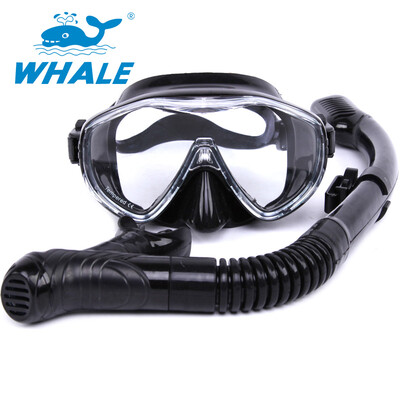 

Whale Brand Scuba Diving Mask Snorkel Goggles Set Силиконовое оборудование для бассейнов