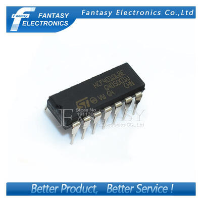 

10PCS HCF40106BE DIP14 HCF40106 DIP new and original IC free shipping
