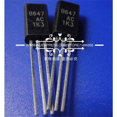 

100PCS NEW (2SB647+2SD667) each 50pcs TO-92L 2SD667 2SB647 D667AC B647AC D667 B647 TO-92L Transistor