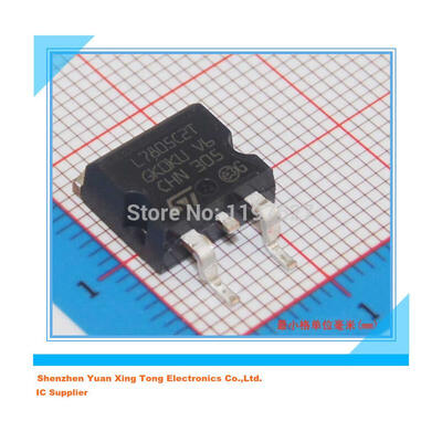 

20pcs lot L7805CD2T L7805C2T L7805 7805 TO-263 Positive voltage regulators electronic kit