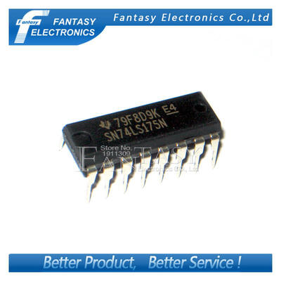 

5PCS SN74LS175N DIP16 SN74LS175 DIP 74LS175 74LS175N new and original IC free shipping